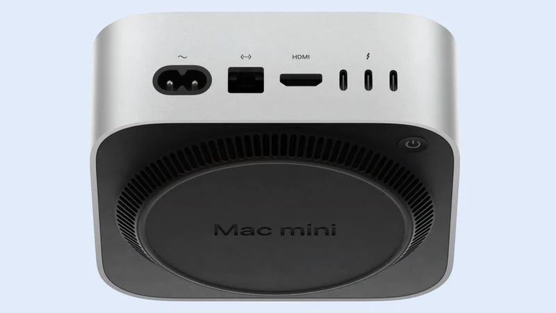 2024 款苹果 Mac mini 细节：电源按钮挪到设备底部-第1张图片-贵阳人才网