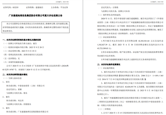 对赌纠纷，人事牵涉，中泰创投起诉“关联方”？-第2张图片-贵阳人才网