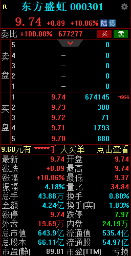 控股股东拟大手笔增持 东方盛虹触及涨停-第2张图片-贵阳人才网