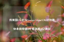 传美国LNG巨头Venture Global LNG计划最快本周申请IPO 筹资逾30亿美元-第1张图片-贵阳人才网