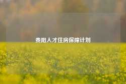 贵阳人才住房保障计划