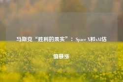 马斯克“胜利的果实”：Space X和xAI估值暴涨