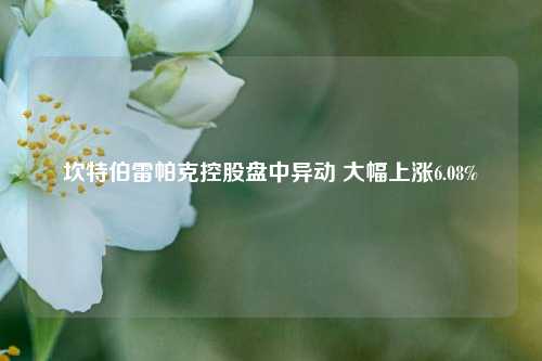 坎特伯雷帕克控股盘中异动 大幅上涨6.08%